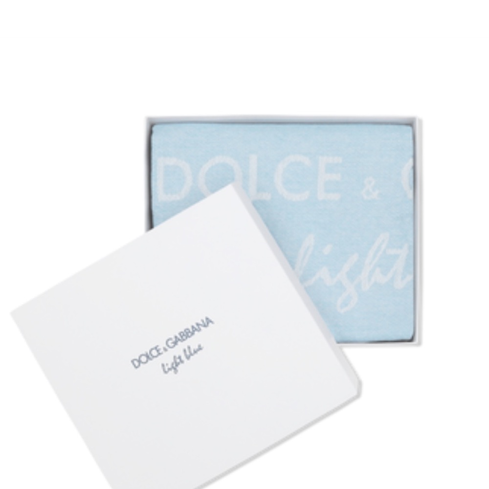 Dolce & Gabbana White and Light Blue Box